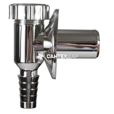 Сифон для стиральной и посудомоечной машины Styron STY-529-K хром