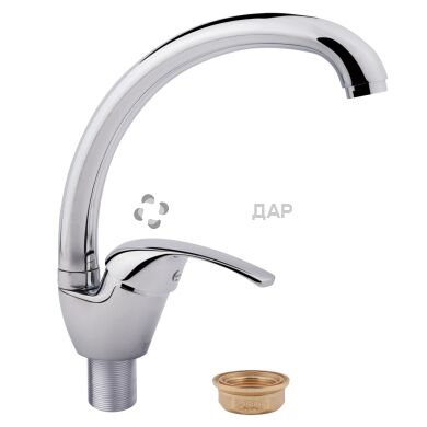 Смеситель для кухни Potato P5904-40 U на гайке