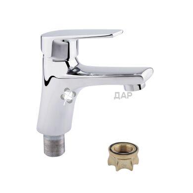 Смеситель для умывальника GF Italy 08-001F-35 CRM на гайке