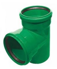 Тройник бесшумный ПП Ostendorf (наружная канализация) 160/110х87&deg;