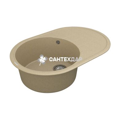 Мойка кварцевая Vankor Sity SMO 02.78 Safari + сифон