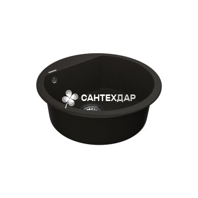 Мойка кварцевая Vankor Tera TMR 01.50 Black + сифон