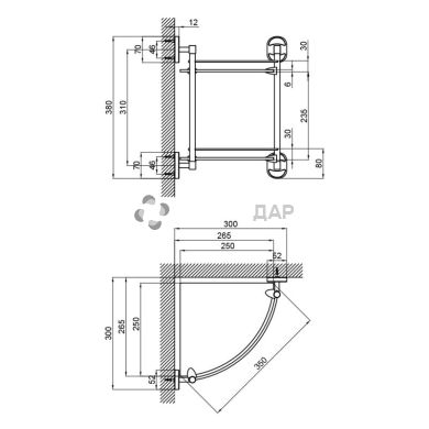 Полка Lidz (CRG)-114.10.02
