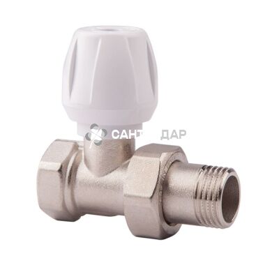 Вентиль радиаторный Icma 1/2" прямой верхний №813