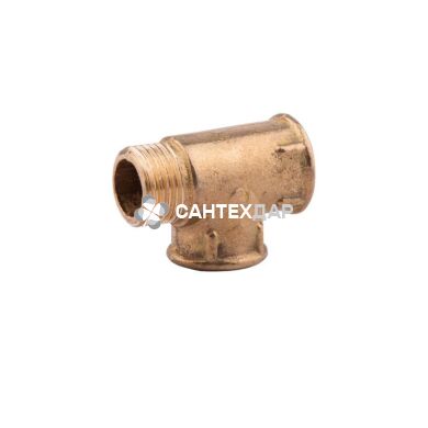 Тройник латунный KD 1/2" ВВН усиленный