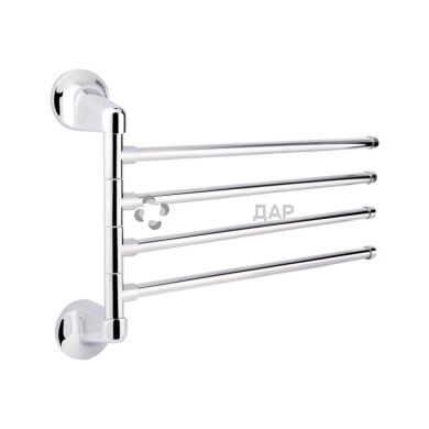 Держатель полотенец GF Italy 2814 четырехуровневый поворотный хром