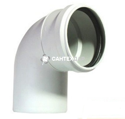 Коліно безшумне ПП Ostendorf 100х87&deg;