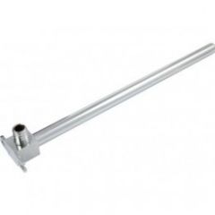 Колено KAN Push 18x2 мм с трубкой Cu 15 мм с кронштейном L 750 мм никель