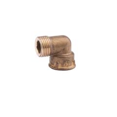 Колено латунное KD 1/2" ВН короткое усиленное