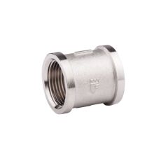 Муфта латунная SD Forte 1 1/4 ВВ никель