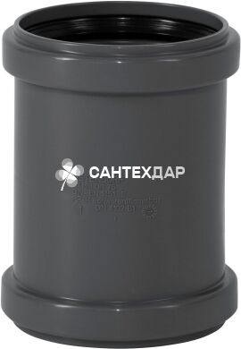 Муфта подвійна ПП внутрішньої каналізації Ostendorf Safe 90 мм