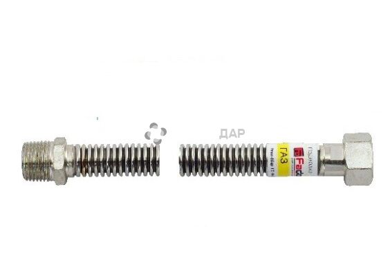 Подводка гибкая Fado для газа гофрированная нержавеющая НВ 1/2'' 1.0 м