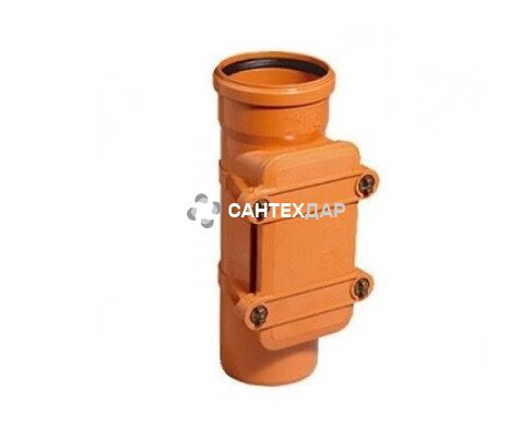 Ревизия ПВХ наружной канализации Ostendorf 160 мм