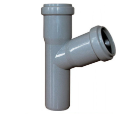 Трійник ПП внутрішньої каналізації Ostendorf 50/50X67&deg;