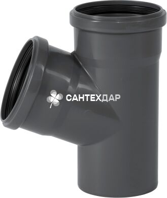 Тройник ПП внутренней канализации Ostendorf Safe 110/110х67&deg;