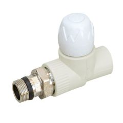 Вентиль радиаторный PPR Blue Ocean 20х1/2" прямой