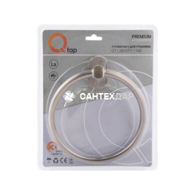 Кольцо для полотенца QT Liberty ANT 1160