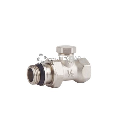 Кран радиаторный SD Forte 1/2" с антипротечкой прямой нижний Classiс