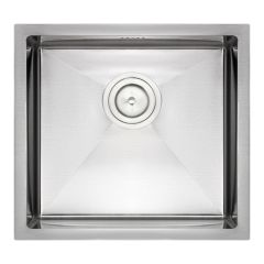 Мийка кухонна з нержавіючої сталі Qtap D4843 2.7/1.0 мм