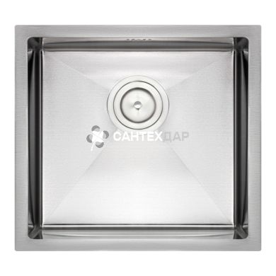 Кухонная мойка из нержавейки Qtap D4843 2.7/1.0 мм