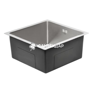 Кухонная мойка из нержавейки Qtap D4843 2.7/1.0 мм