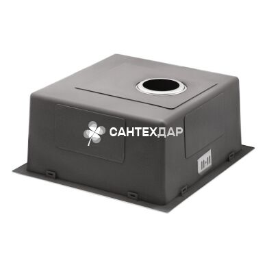 Кухонная мойка из нержавейки Qtap D4843 2.7/1.0 мм