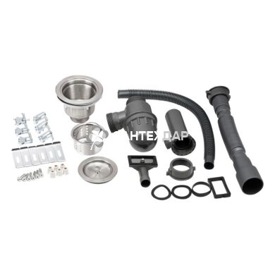 Кухонная мойка из нержавейки Qtap D4843 2.7/1.0 мм