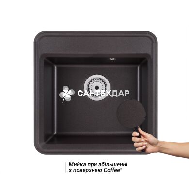 Мийка кухонна Qtap CS 5151 Coffee