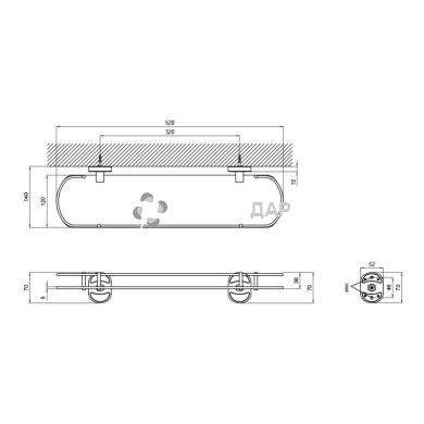 Полка Lidz (CRG)-114.09.02