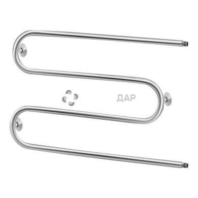 Водяной полотенцесушитель Lidz Snake (CRM) D25х1/2" 500x700