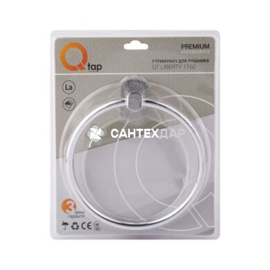 Кольцо для полотенца QT Liberty CRM 1160