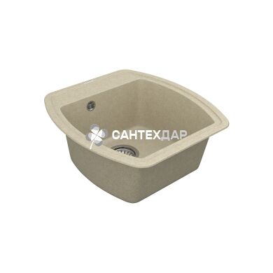 Мийка кварцева Vankor Norton NMP 01.48 Beige + сифон