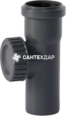 Ревизия ПП внутренней канализации Ostendorf Safe 50 мм