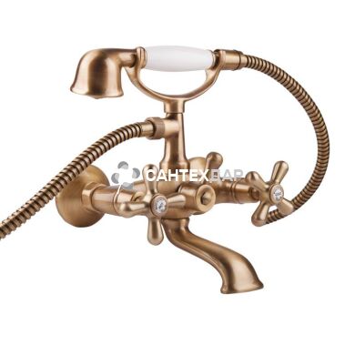 Смеситель для ванны Bianchi Old Fashion VSCOLF 1023OLF00 VOT с душевым комплектом