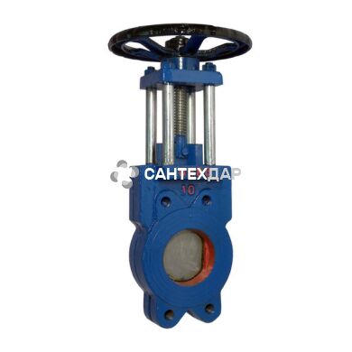 Засувка фланцева шиберна чавунна DN 200 PN 10