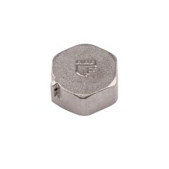 Заглушка латунная SD Forte 1 1/4 ВР никель