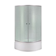 Душова кабіна Lidz Latwa 80x80 високий скло Frost