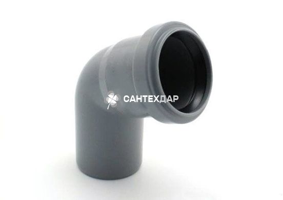 Колено ПП внутренней канализации Ostendorf 32х67&deg;