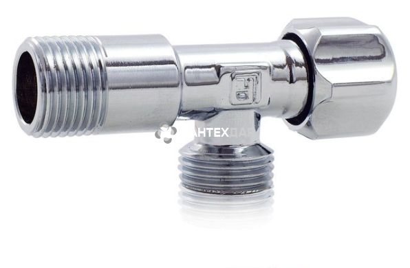 Кран приборний вентильний Fado Classic 1/2"-1/2" кутовий хром