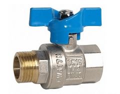 Кран шаровый Gross Optimal 3/4" ВН бабочка