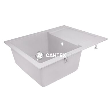 Мийка кухонна Lidz 625x500/200 GRA-09