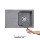 Мойка кухонная Qtap MS 7849 Gray