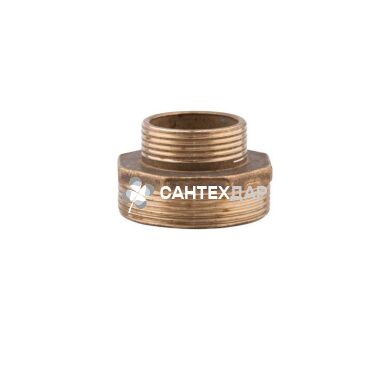 Ниппель латунный переходной KD 2"х1 1/4" НН