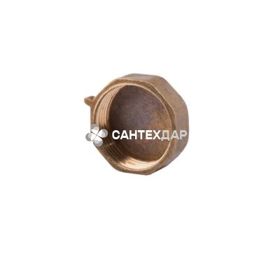 Заглушка латунная KD 1 1/4" ВР