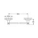 Тримач для рушника Grohe Essentials 40386001 80 см