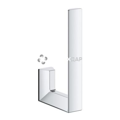 Тримач для туалетного паперу Grohe Selection Cube 40784000