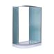 Душова кабіна Lidz Latwa 120x85R низький скло Frost