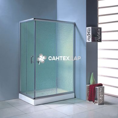 Душова кабіна Lidz Wawel 100x80 низький скло Frost