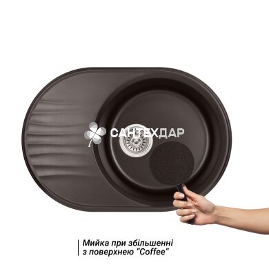 Мойка кухонная Qtap CS 7451 COF