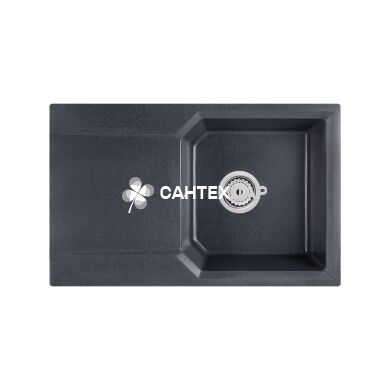 Мойка кухонная Qtap MS 7849 Graphite